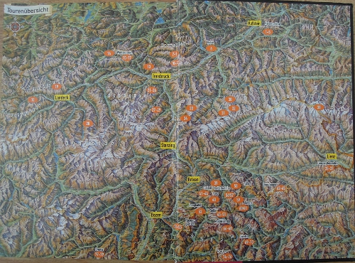 mapa výstupů mapa výstupů