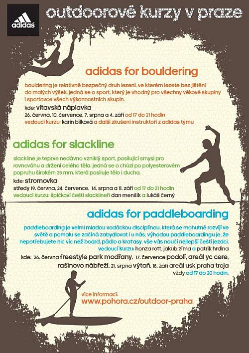 Adidas outdoorov kurzy