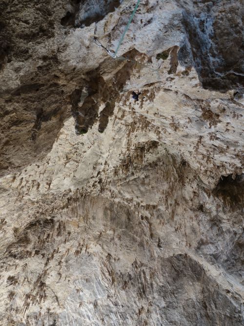 Sardinie - Bolting v grotta dei Colombi