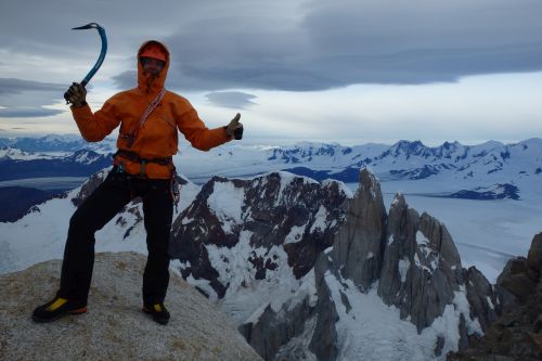 Smolo vrcholovka Fitz Roy