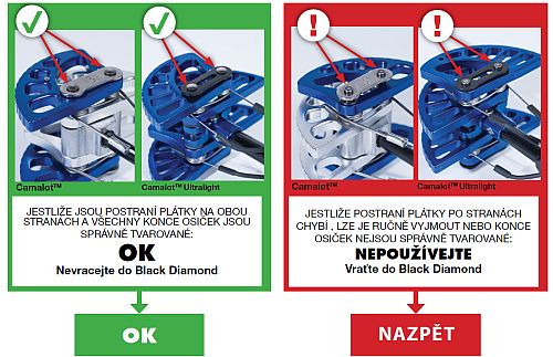 Black Diamond recall Camalot