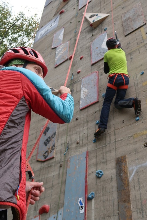 Drytooling - sobotn trnink na pili u Brna 2